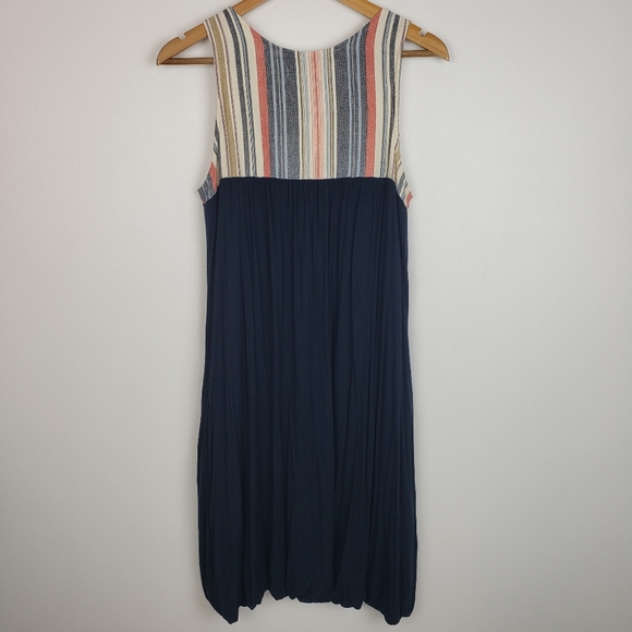 Anthro Porridge Cayucos stripe bubble hem dress - Picture 3 of 9